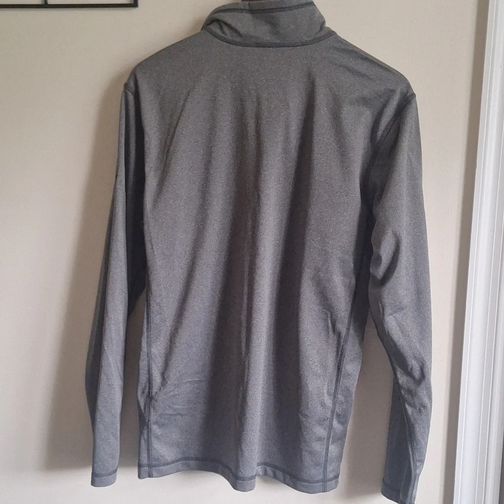 The North Face Bodyarmor Charcoal Quarter-Zip Lightweight Fleece Pullover Size M